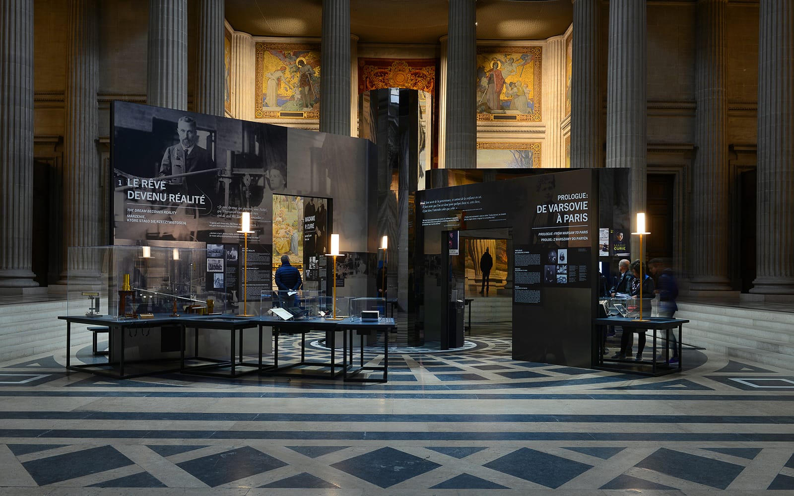 Exposition Marie Curie ®Raymond Sarti photo Michel Gantner