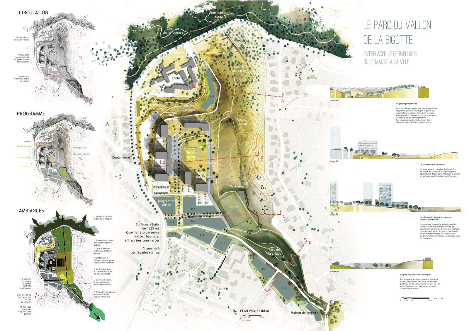 Planche projet rénovation cité Solidarité