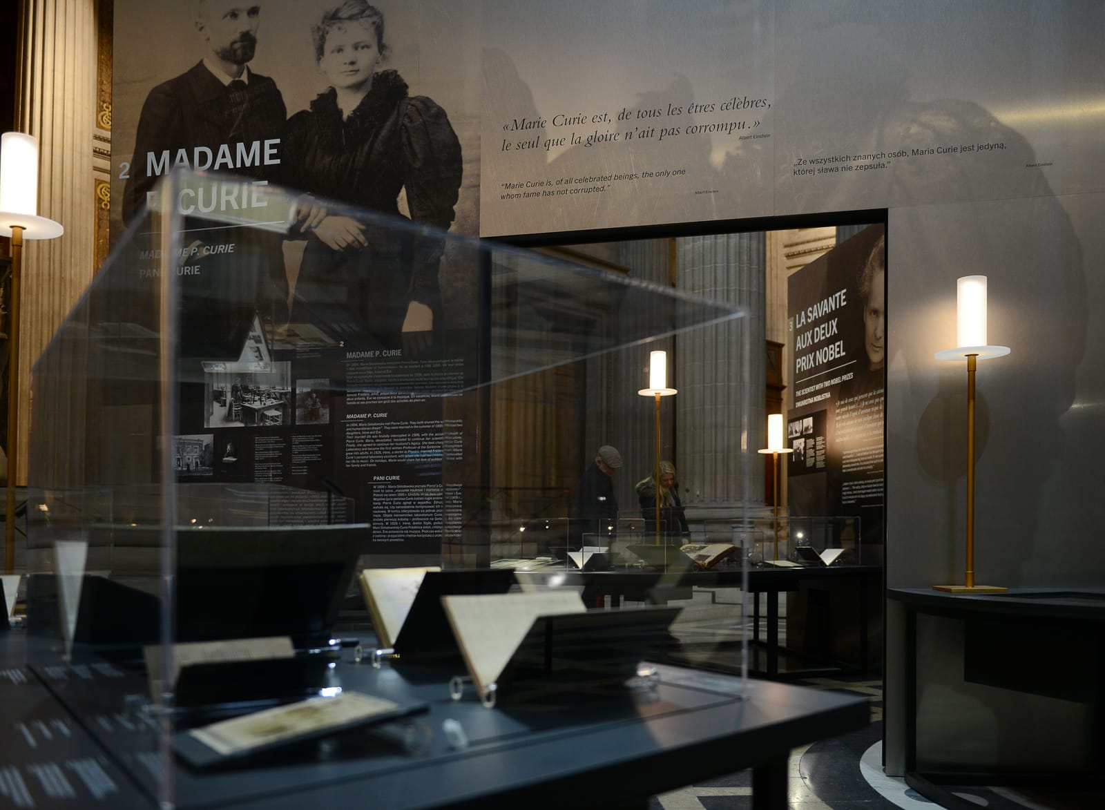 Exposition Marie Curie ®Raymond Sarti photo Michel Gantner